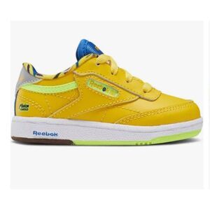 Reebok  Illumination's  Minion x Club C Yellow Unisex Kids Size 11
